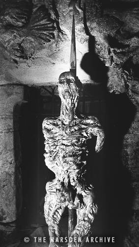 Impaled Man, Chillingham Castle, Northumberland, England (MA-CA-407)