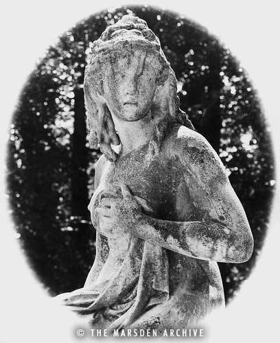 Statue, Almeneches, Normandy, France (MA-FR-898)