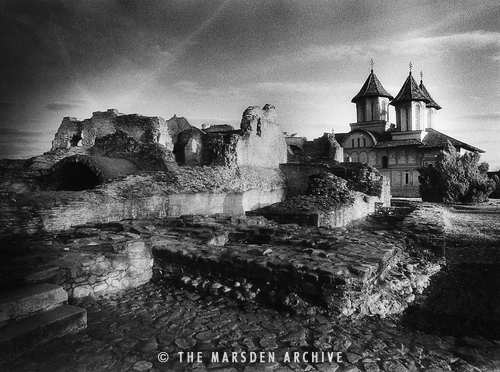 The ruins of Vlad Dracul's Palace, Tirgoviste, Romania (MA-RO-010)