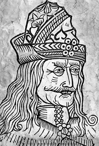 Etching of 'Vlad The Impaler' (MA-RO-042)