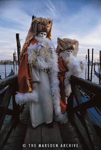 Carnival figures, Venice, Italy (MA-VE-150)