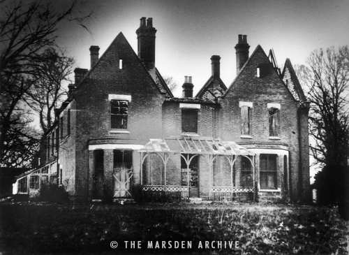 Borley Rectory (after the fire), Suffolk, England (MA-H-919)