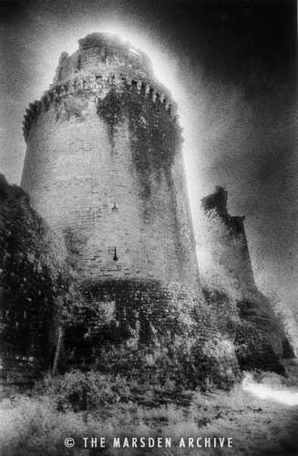 Towers, Gramont Chateau, Bidache, The Pyrenees, France (MA-FR-606)