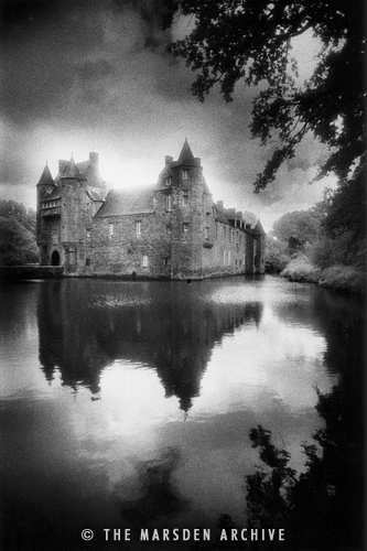 Trecesson Chateau, Forest of Paimpont, Brittany, France (MA-FR-634)