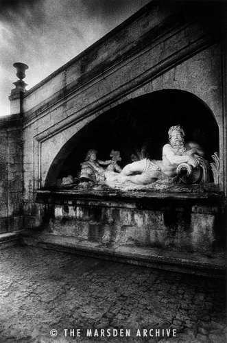 Statues, Chantilly Chateau, Picardy, France (MA-FR-665)