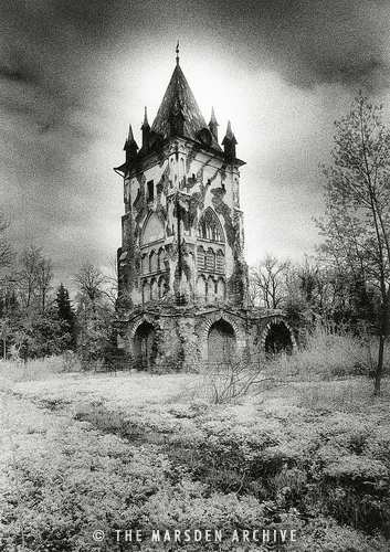 The Ruined Folly known as La Chapelle, Alexander Park, Alexander Palace, Tsarskoe Selo, St Petersburg, Russia (MA-RU-011)