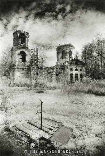 Ruins of the Estate Church, Elizavetino, Leningrad District, St Petersburg, Russia (MA-RU-020)