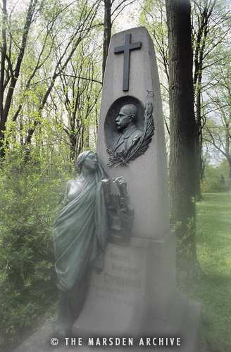 Tomb of Fyodor Ignatyevich Stravinsky, Tikhvin Cemetery, Alexander Nevsky Monastery, St Petersburg, Russia (MA-RU-214)