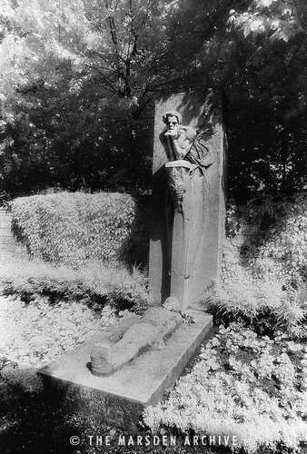 Baudelaire's Tomb, Monparnasse Cemetery, Paris (MA-T-209)