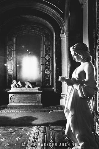 Statues in the West Wing of Brodsworth Hall, Yorkshire, England (MA-ST-334)