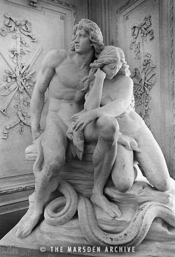 Statue (by Carl Roder, 19th Cent.), Sommerpalais, Greiz, Germany (MA-EG-095)