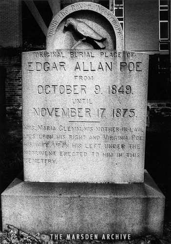 Edgar Allan Poe's Grave, Baltimore, USA (MA-T-304)
