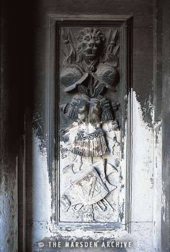 Detail from a column in the Procuratie Nuove, St Mark’s Square, Venice, Italy (MA-VE-119)