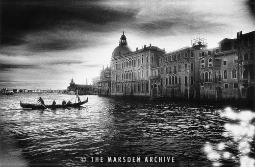 The Grand Canal near the Basilica of Santa Maria della Salute, Venice, Italy (MA-VE-026)