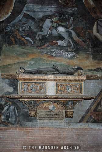 The tomb of Jacopo Cavalli, the church of S.S. Giovanni a Paolo,Venice, Italy (MA-VE-137)