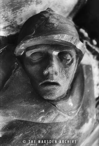 Detail from a statue by Freour, French Cemetery, St Charles de Potyze, Ypres, Belgium (MA-BM-008)