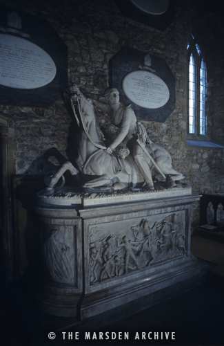 Memorial to Colonel Edward Cheney, St Luke's Church, Gaddesby, Leicestershire, England (MA-EF-003)