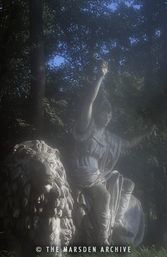 Statue in the Giardini Pubblici, Castello, Venice, Italy (MA-VE-165)